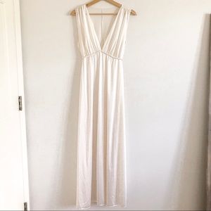 Vintage Vanity Fair Empire Waist Nylon Maxi Nightgown Size 38